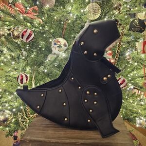 Black Dinosaur-Shaped Handbag
